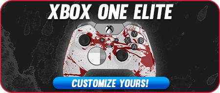 Blood Splatter Xbox One Elite Custom Controllers