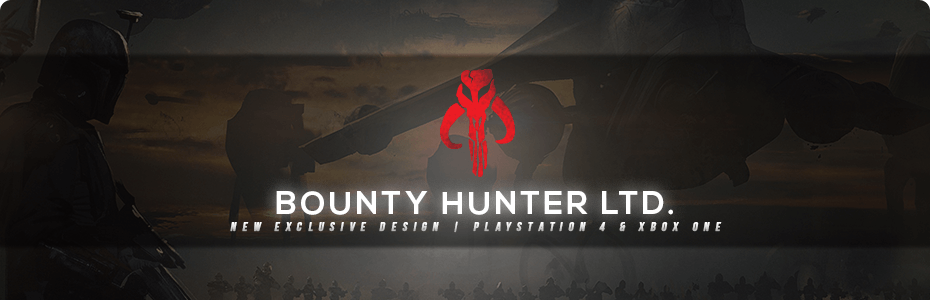 Bounty Hunter Editon: Battlefront Exclusive Custom Controllers