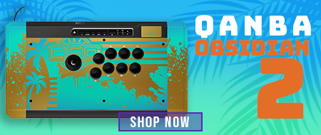 CEO 2023 QANBA Obsidian Fight Stick Controller