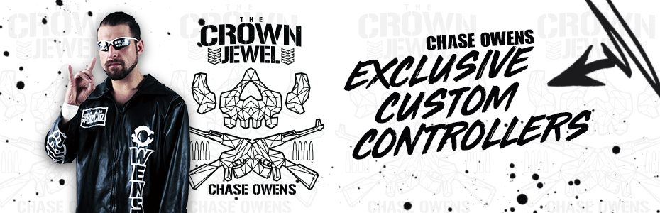 Chase Owens Bullet Club Exclusive Custom Controllers