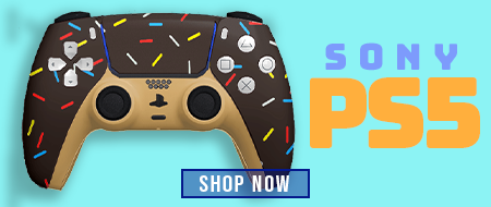 Fresh Chocolate Glazed Donut PS5 Controllers