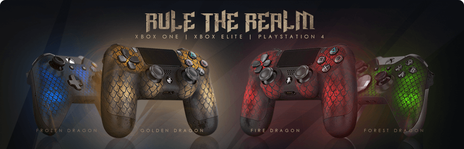 Rule the Realm: Dragon Series Custom Controllers