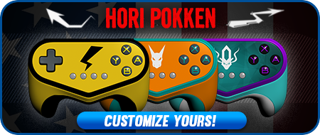 HORI Pokken Pro Pad Custom Controllers