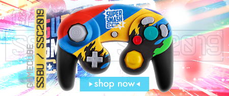Super Smash Con 2019 Gamecube Custom Controllers