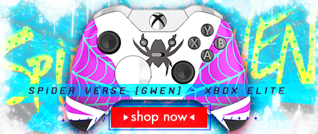 Spider Verse Gwen Stacy Xbox One Elite Custom Controller
