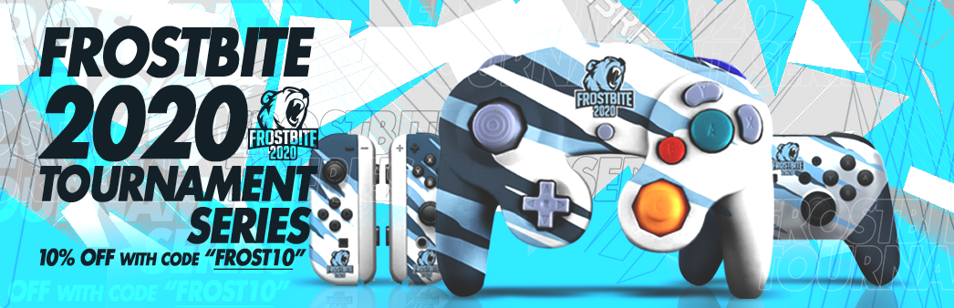 Frostbite 2020 Super Smash Bros Tournament Series Custom Controllers - Controller Chaos
