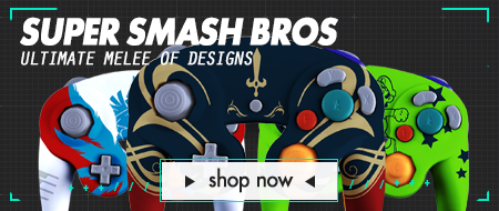 Pro Series Tournament Ready Nintendo Gamecube Custom Controllers - Super Smash Bros